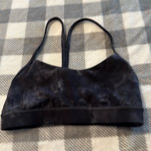 Lululemon Size 4 Flow Y Bra. Marble color. Used with no tag, and no flaws.